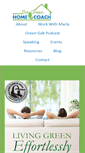 Mobile Screenshot of greenhomecoach.com